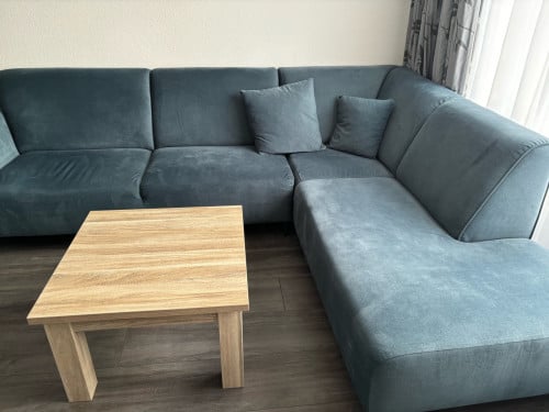 Hoekbank velvet in nieuw staat