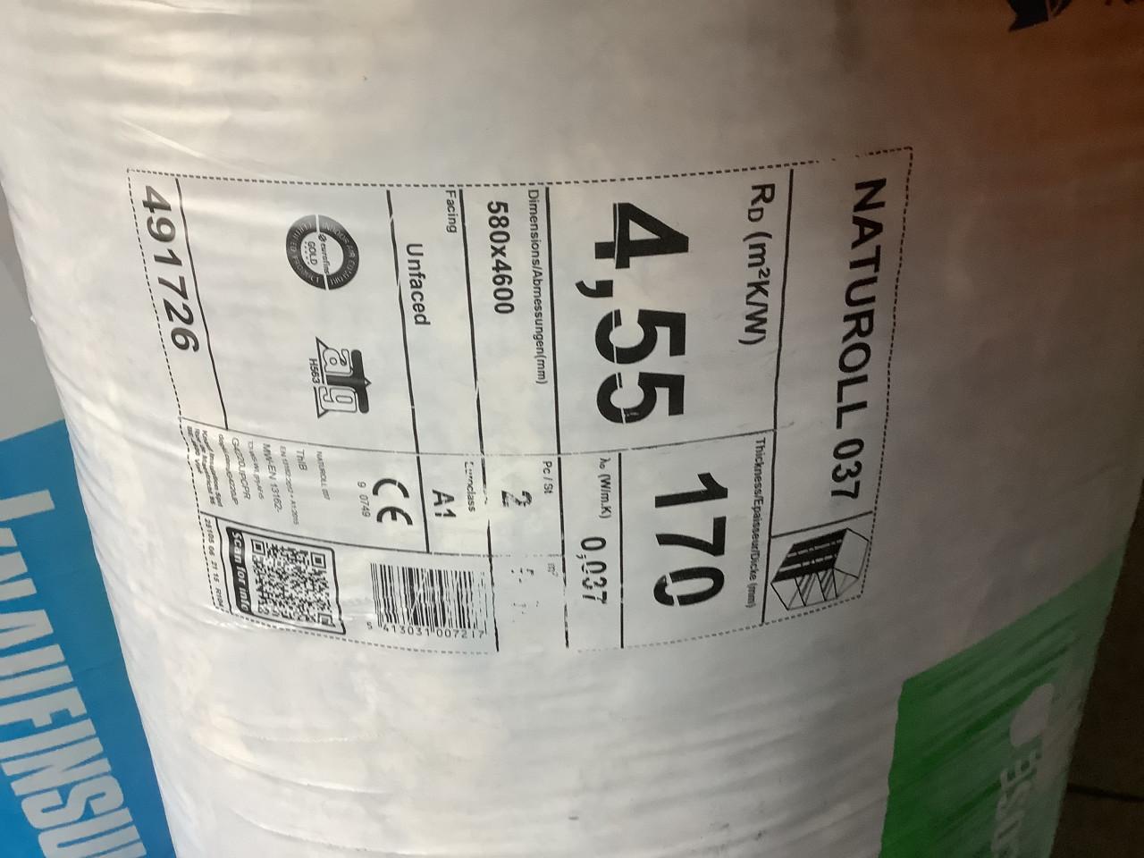 Knauf isolatie nieuwe rollen
