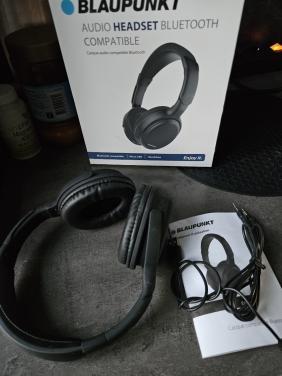 Nieuw duits blaupunkt bluetooth audio headset koptelefoon,