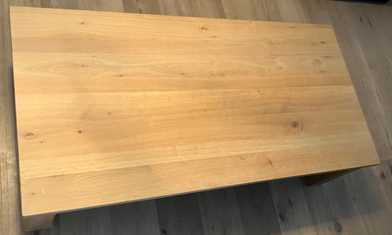 Salontafel massief eiken