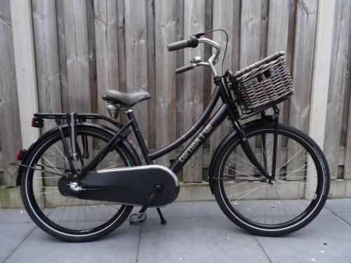 🚲 Cortina U4 Transport Meisjesfiets – 24 inch | Zwart 🖤