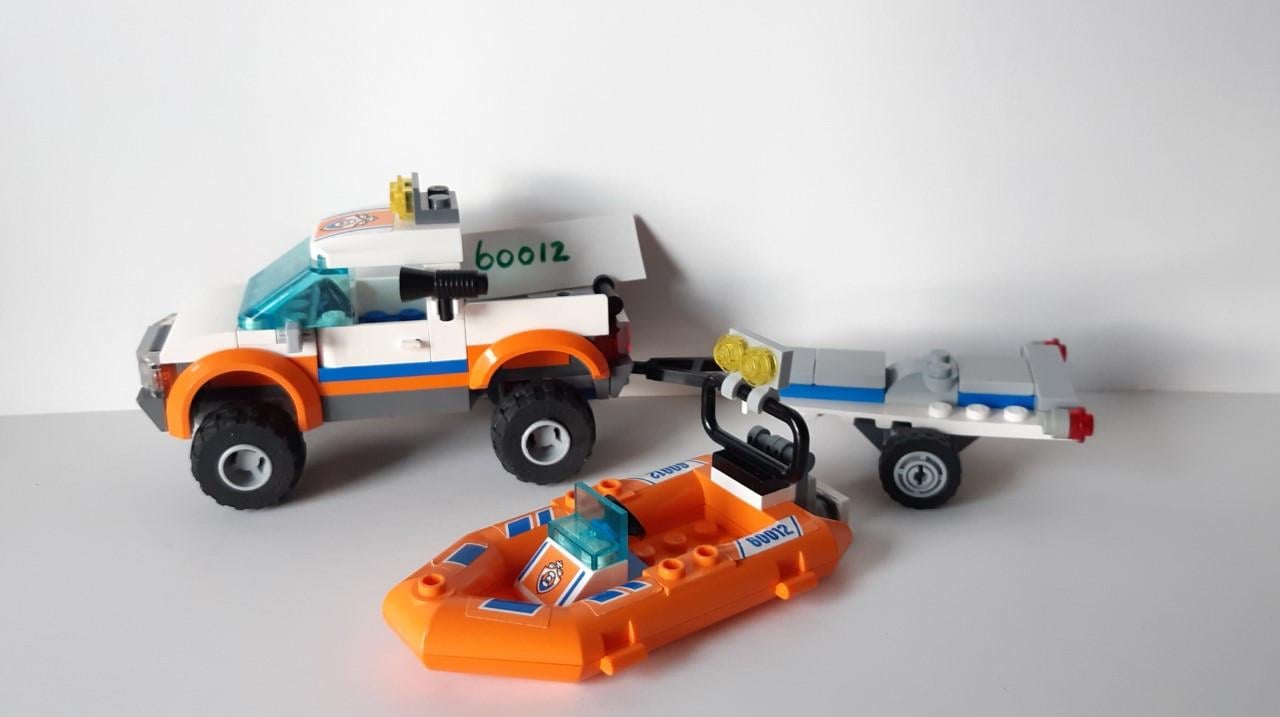 Lego 60012: 4x4 & Duikersboot + 2 minifiguren
