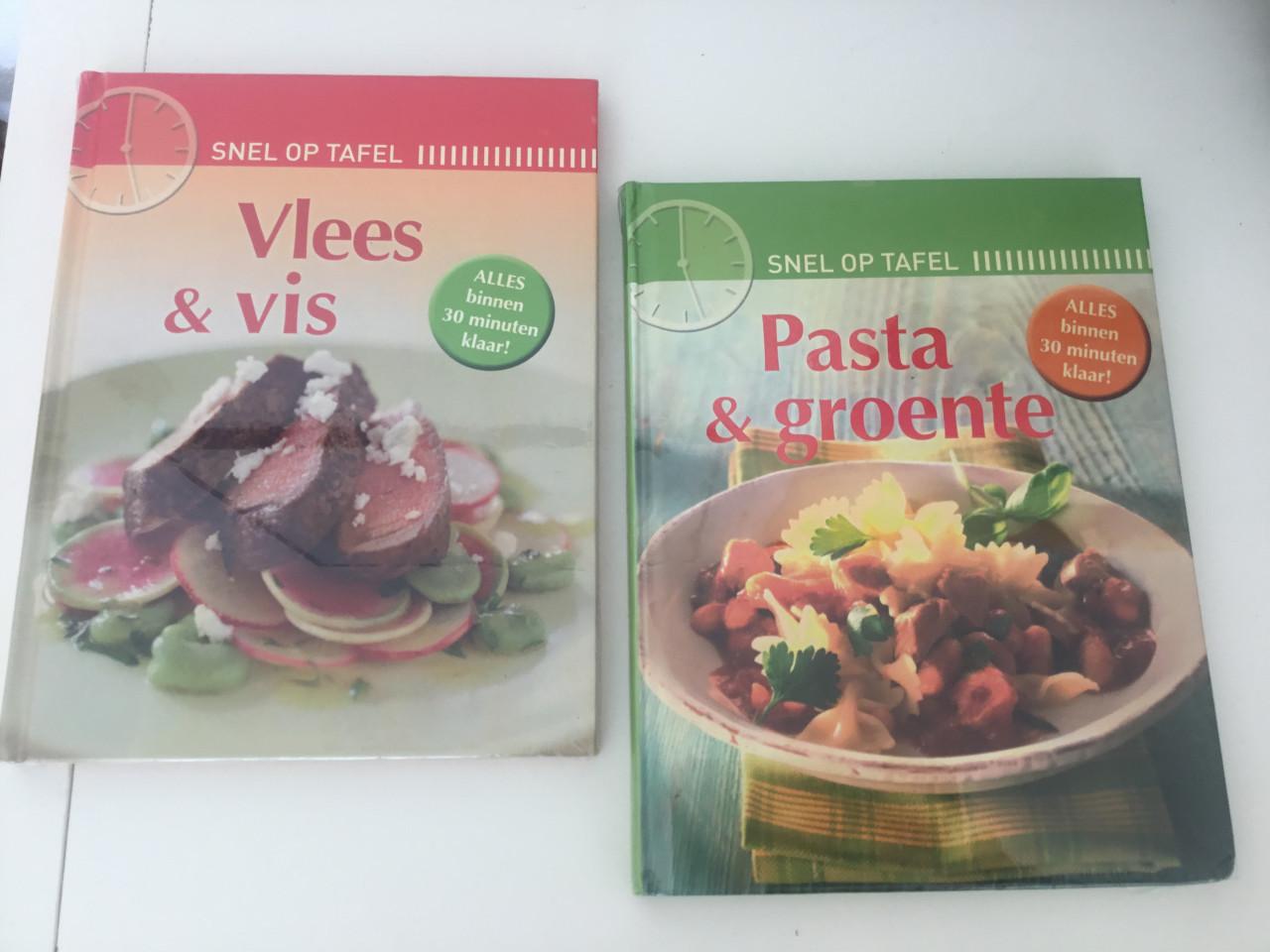 Diverse nieuwe kookboeken