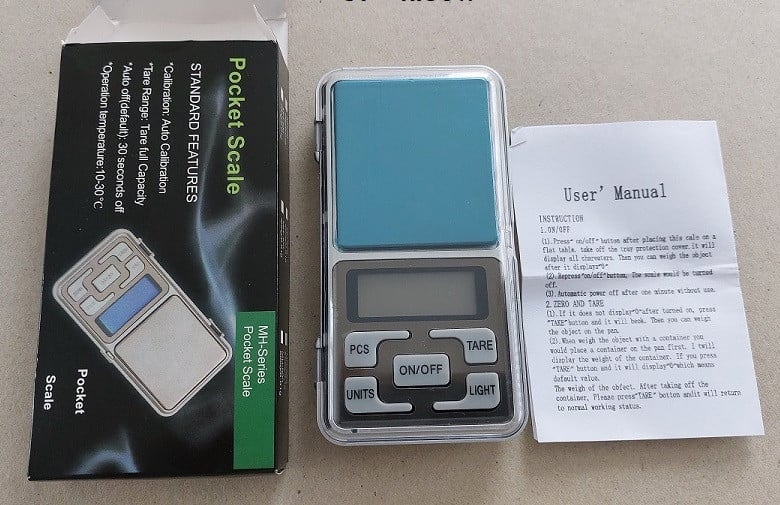 Pocket Weegschaal  NIEUW
