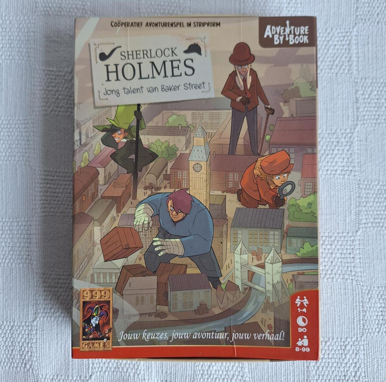 Brainbreker Sherlock Holmes Adventure by book, 8 jr e.o. ZGAN