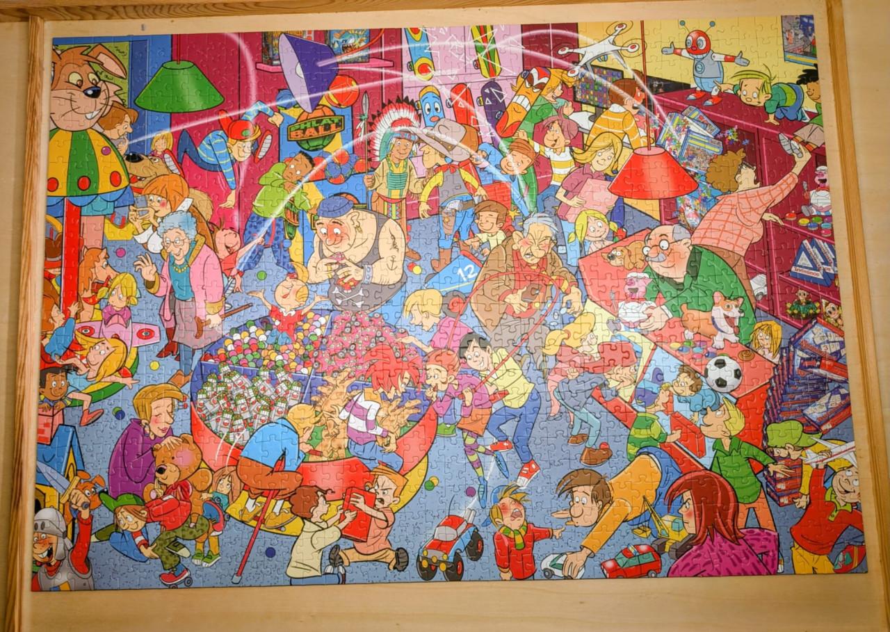 That's Life puzzel Speelgoedwinkel