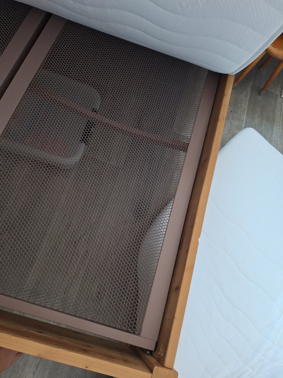 Grenen Bed 140x200 met Matras & Topper