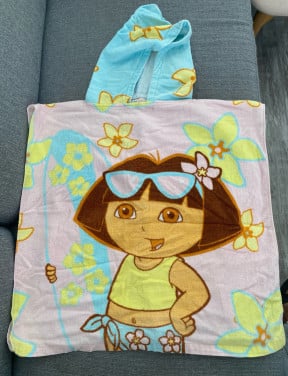 Dora poncho/handdoek