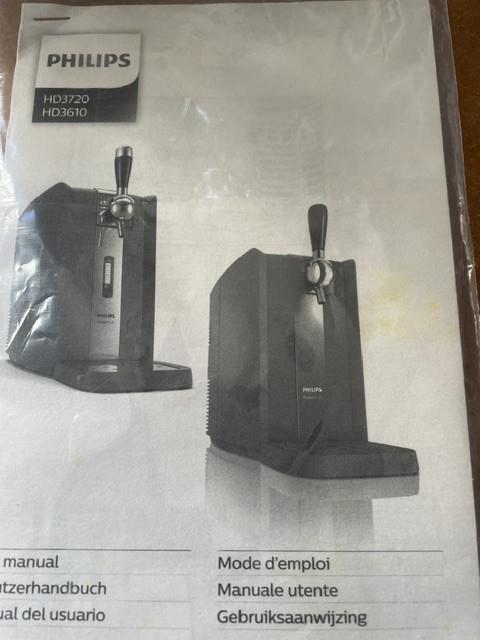 Phillips Perfect Draft type HD3720