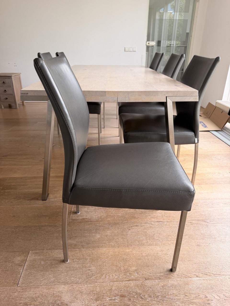 Eettafel met stoelen Bert Plantagie