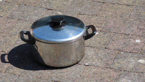 Kookpan van de Hema