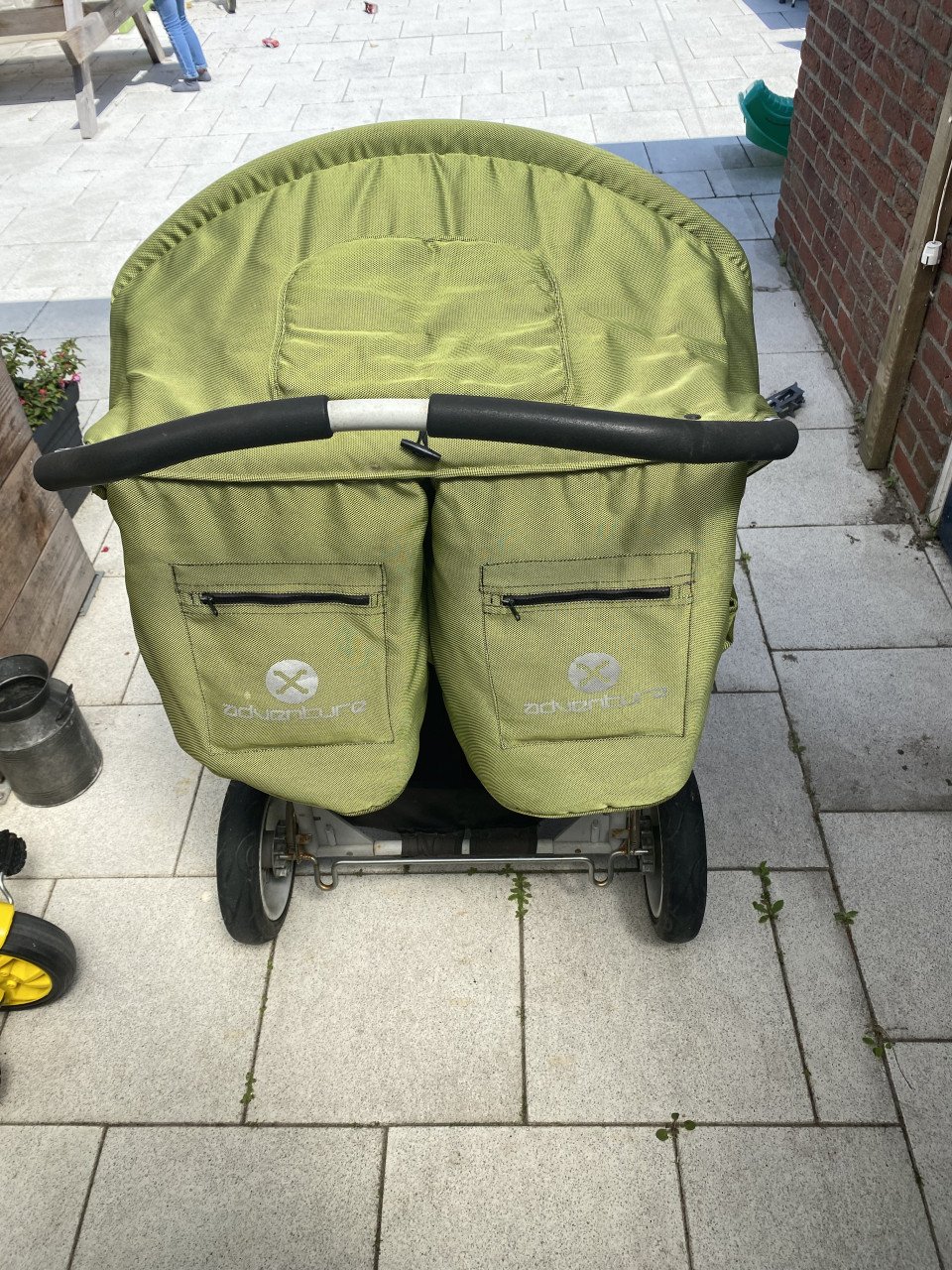 Dubbele wandelwagen
