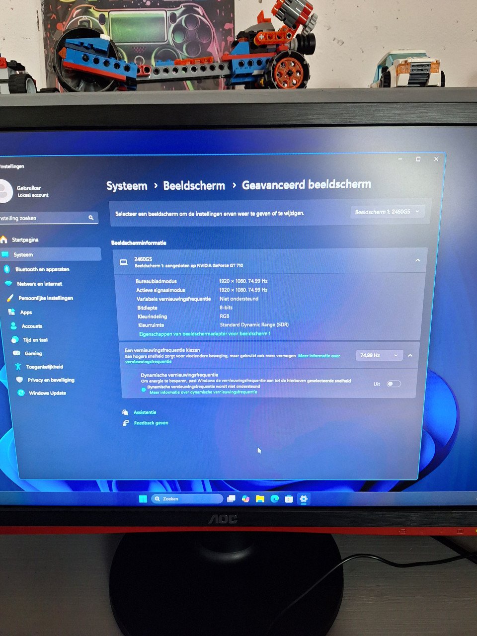 Complete desktop set