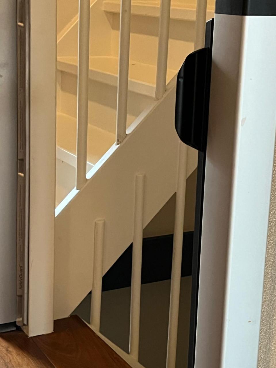 3x traphekje (antraciet / zwart) hoogte 90 diepte 6