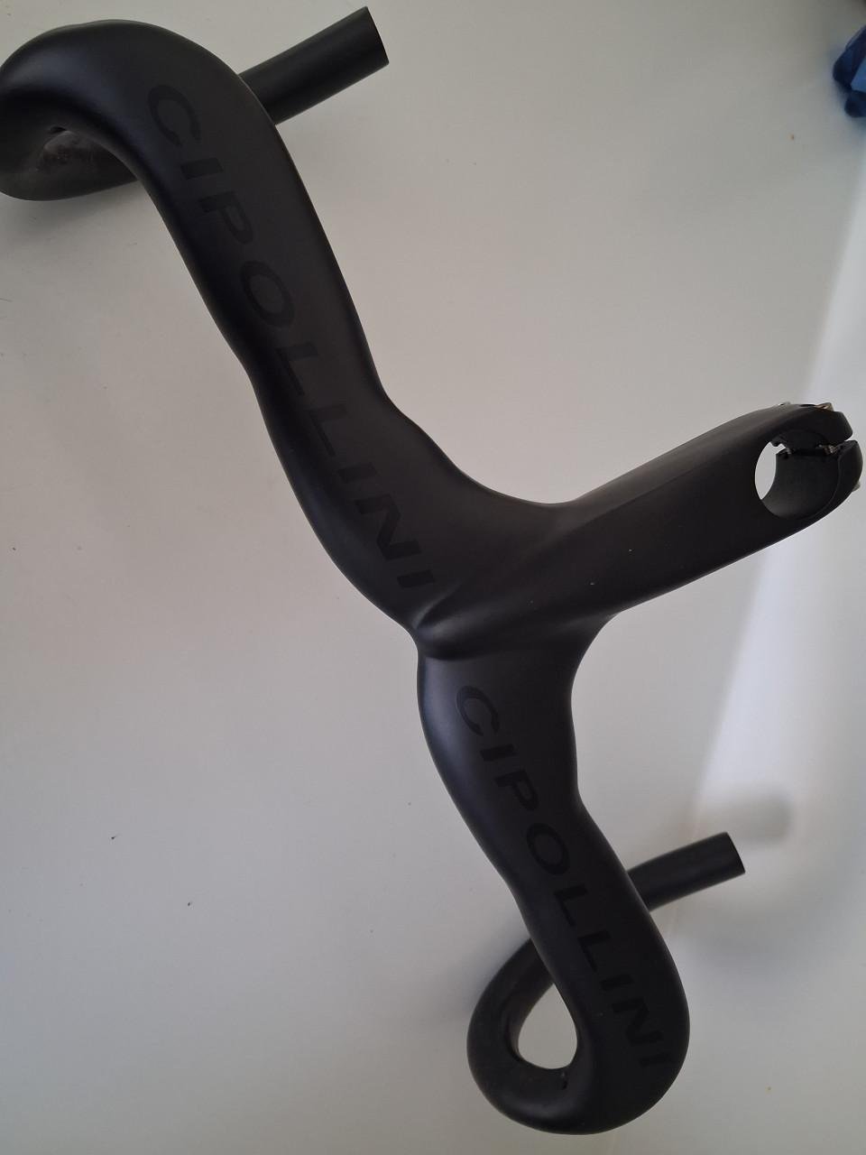 Carbon racefiets stuur