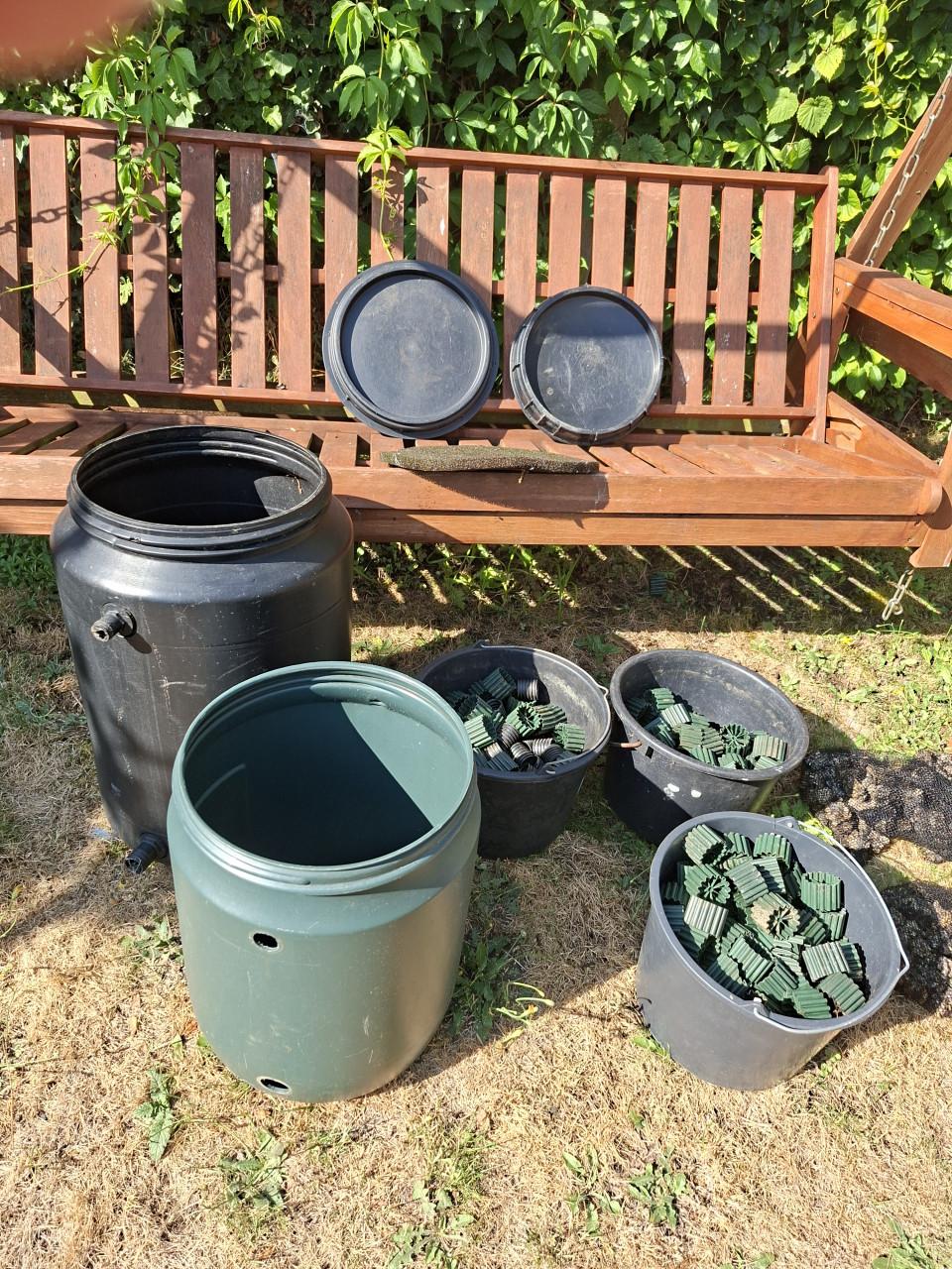 Vijver filtertonnen met toebehoren TAB