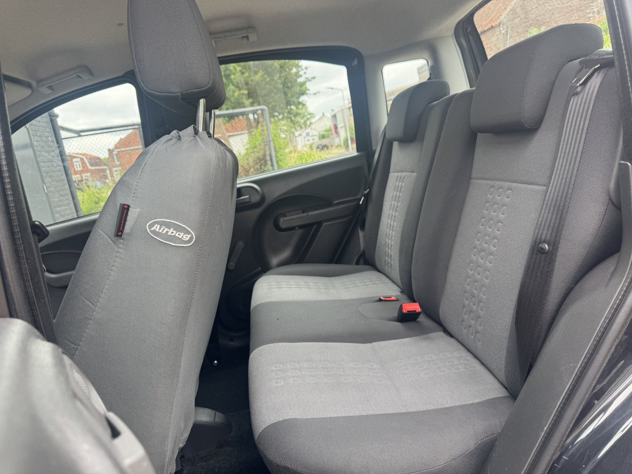 Fiat Panda 1.2 50KW Classic 5DRS 2012 Zwart Airco Apk Nap