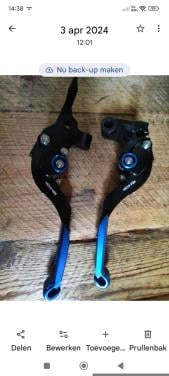 Puig rem en koppelingshendel