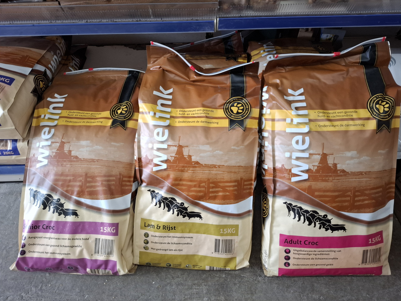 AKTIE!! Geperste hondenbrok Wielink, 20 kg voor slechts €32,50