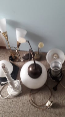 Partij schemerlampen en meer