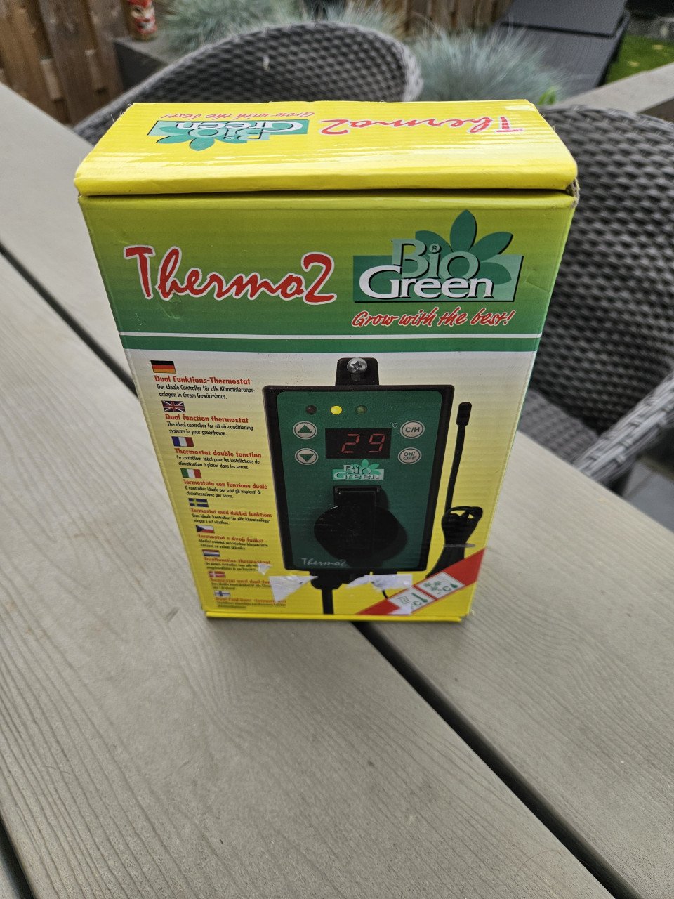 Zgan BIO GREEN THERMO2 DIGITALE THERMOSTAAT....