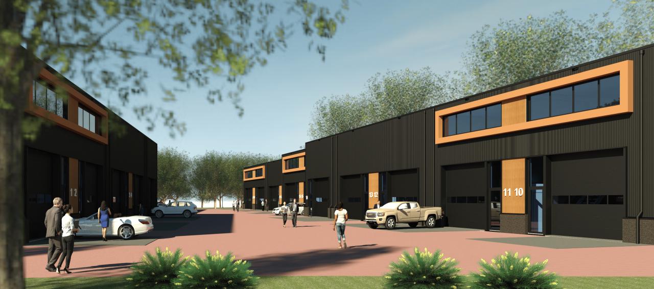 TE KOOP | Moderne multifunctionele bedrijfsunits in Sas van Gent