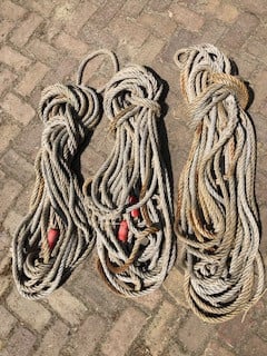 Touw voor (oefen)ringbaan