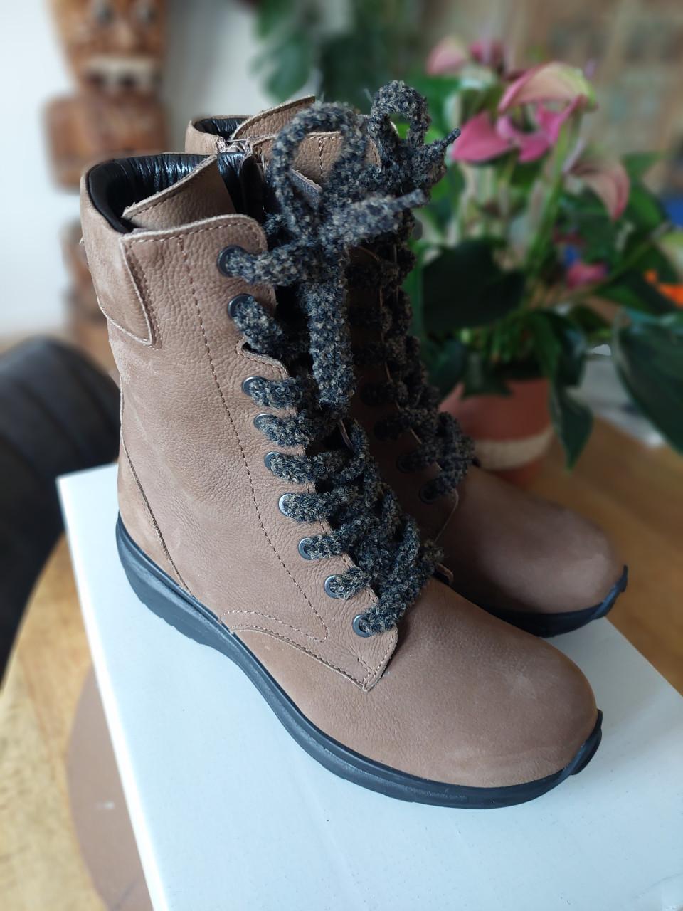 Nieuwe Xsensible damesboots mt 38 G cognac