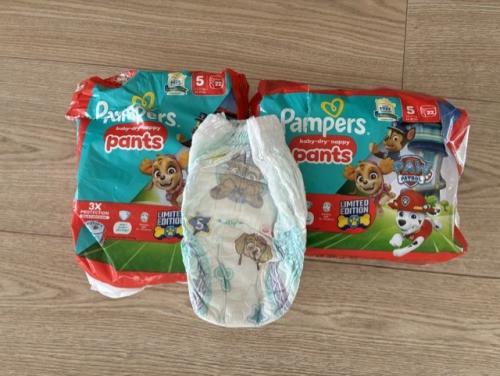 Luierbroekjes Pampers Paw Patrol maat 5