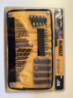 DeWalt DT7981 98st boren en bit set
