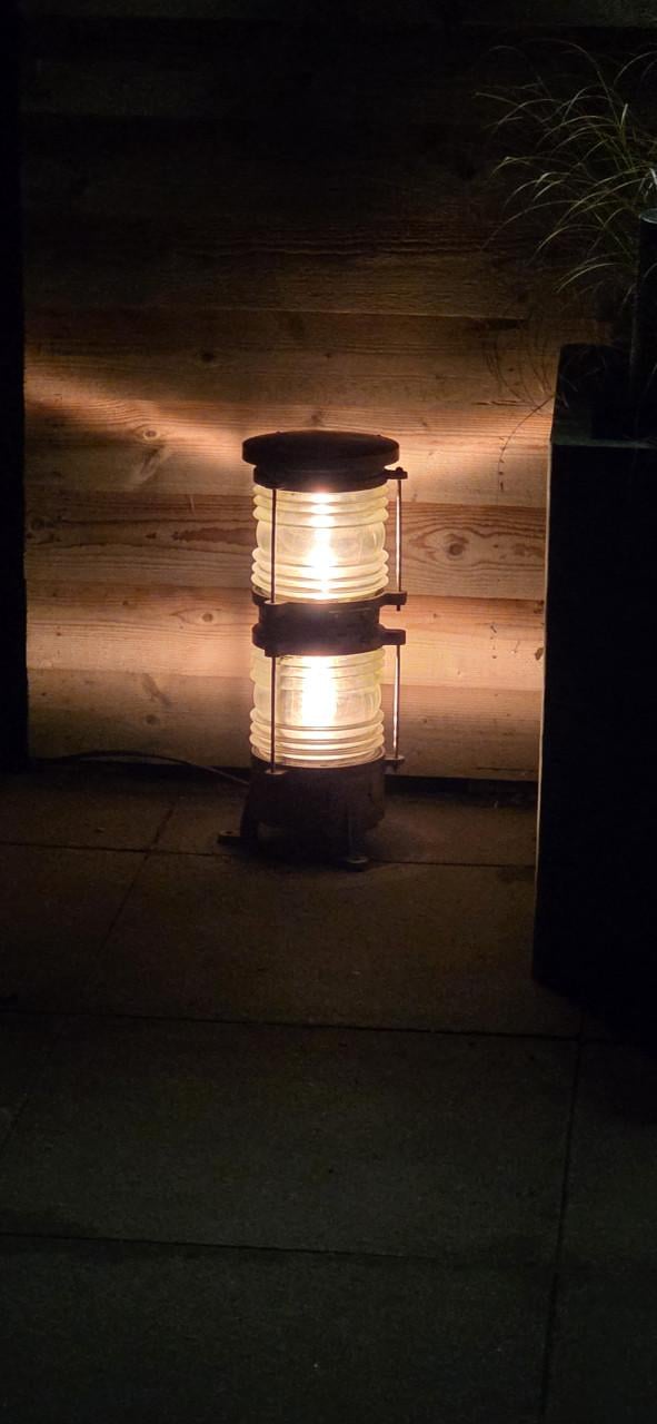 Vintage Scheepslamp / Industriële Lamp