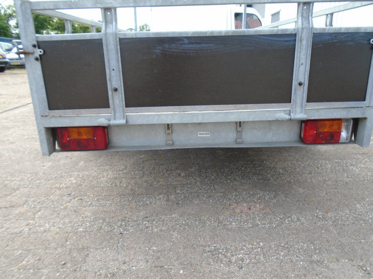 Gegalvaniseerde aanhanger 255x130 GERESERVEERD
