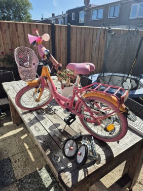 Meisjes fiets 16 inch
