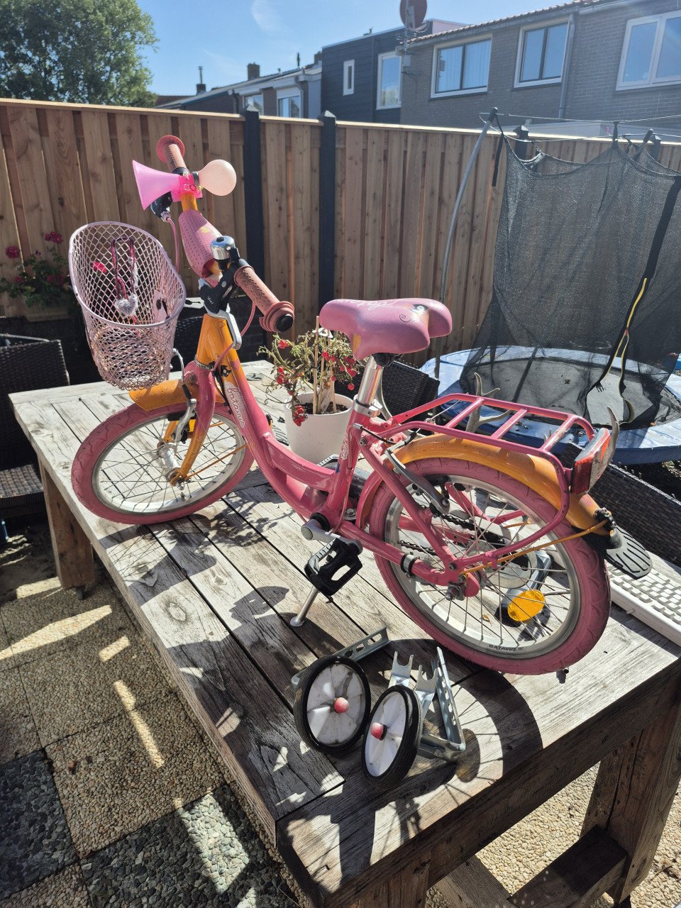 Meisjes fiets 16 inch