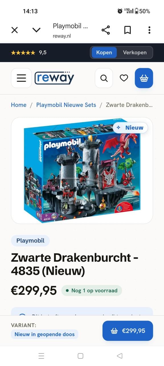 Playmobil kasteel 🏰 2 delig