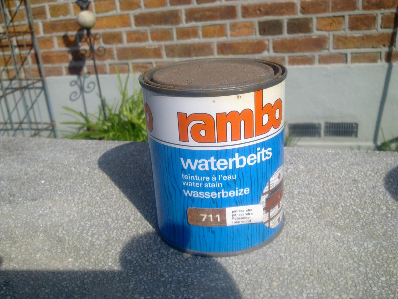 Rambo waterbeits, kleurbeits