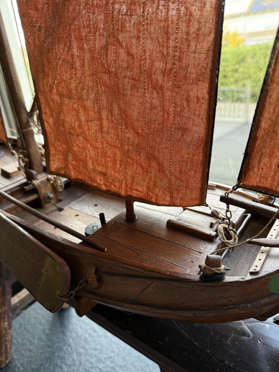 Prachtig handgemaakt vissersschip VLI 27 (Hoogaars)