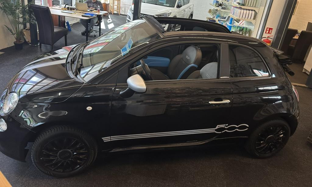 Fiat 500 C twinair 85 rock cabrio | android, jaar apk, beurt, 3 maanden gar