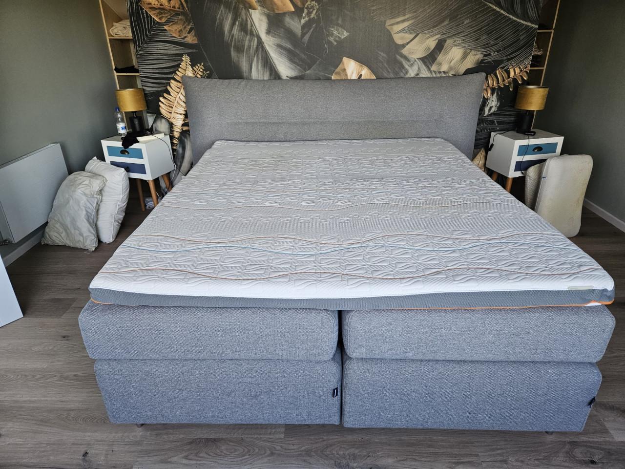 Tweepersoonsbed (1.80x2.10) in goede staat te koop