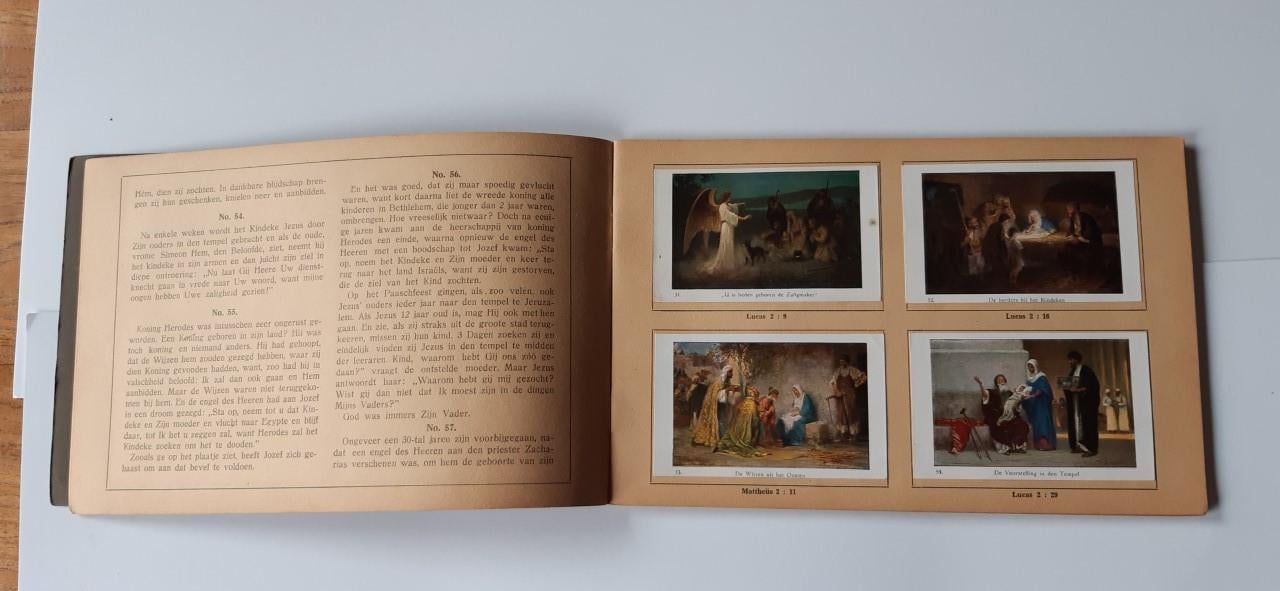 2 Zondagschoolboekjes: beeld & schrift Robert Leinweber, Knopper, Vleuten