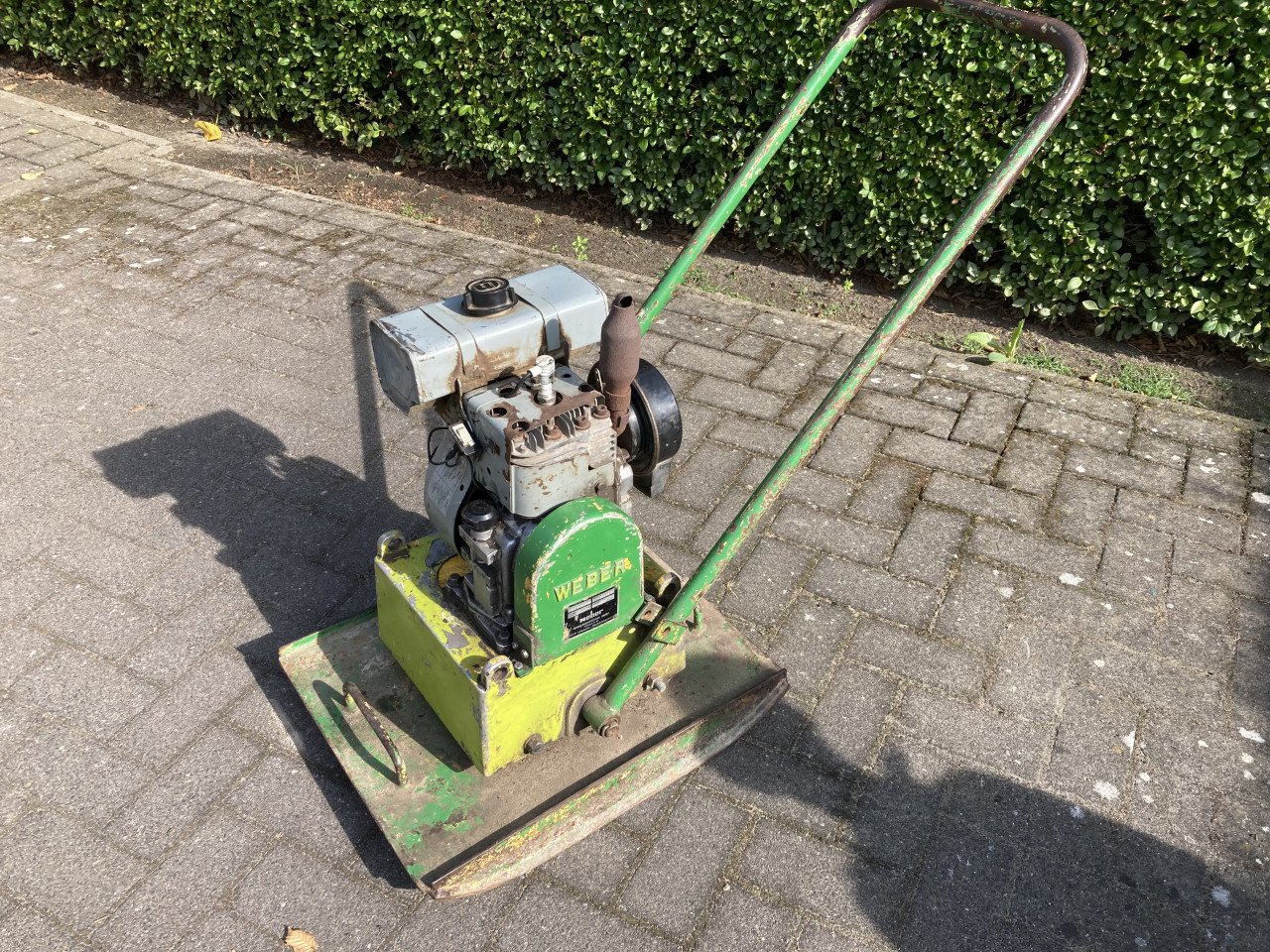 Weber trilplaat loop/sloop