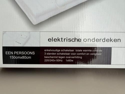 Electrische deken
