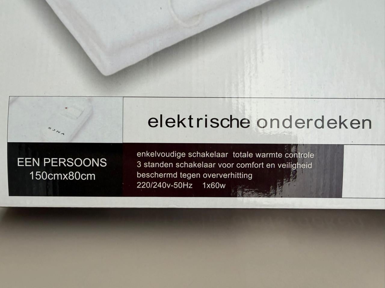 Electrische deken