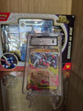 Pokemon Charizard X - CGC8