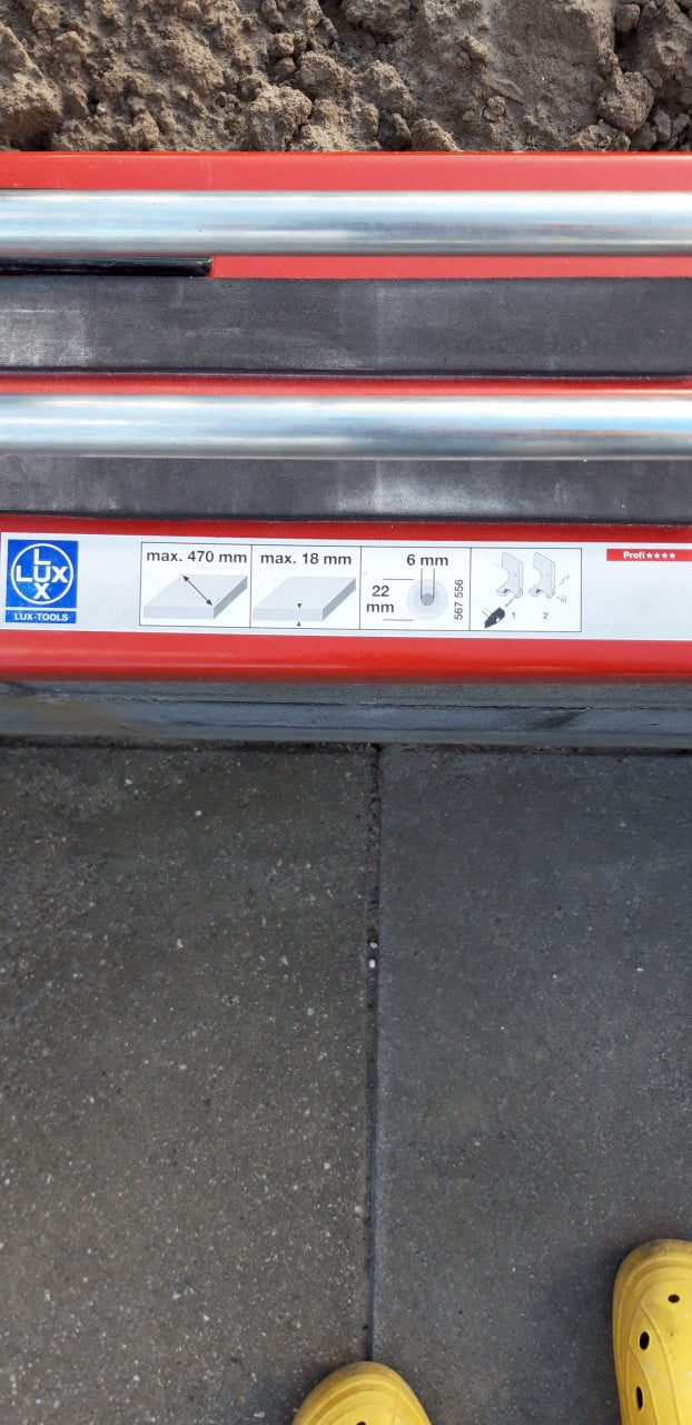 Luxtools - handmatige tegelsnijder