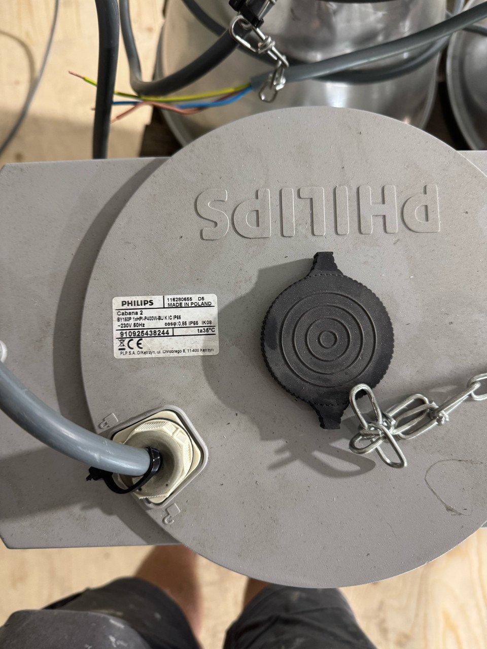 Industriële hanglamp