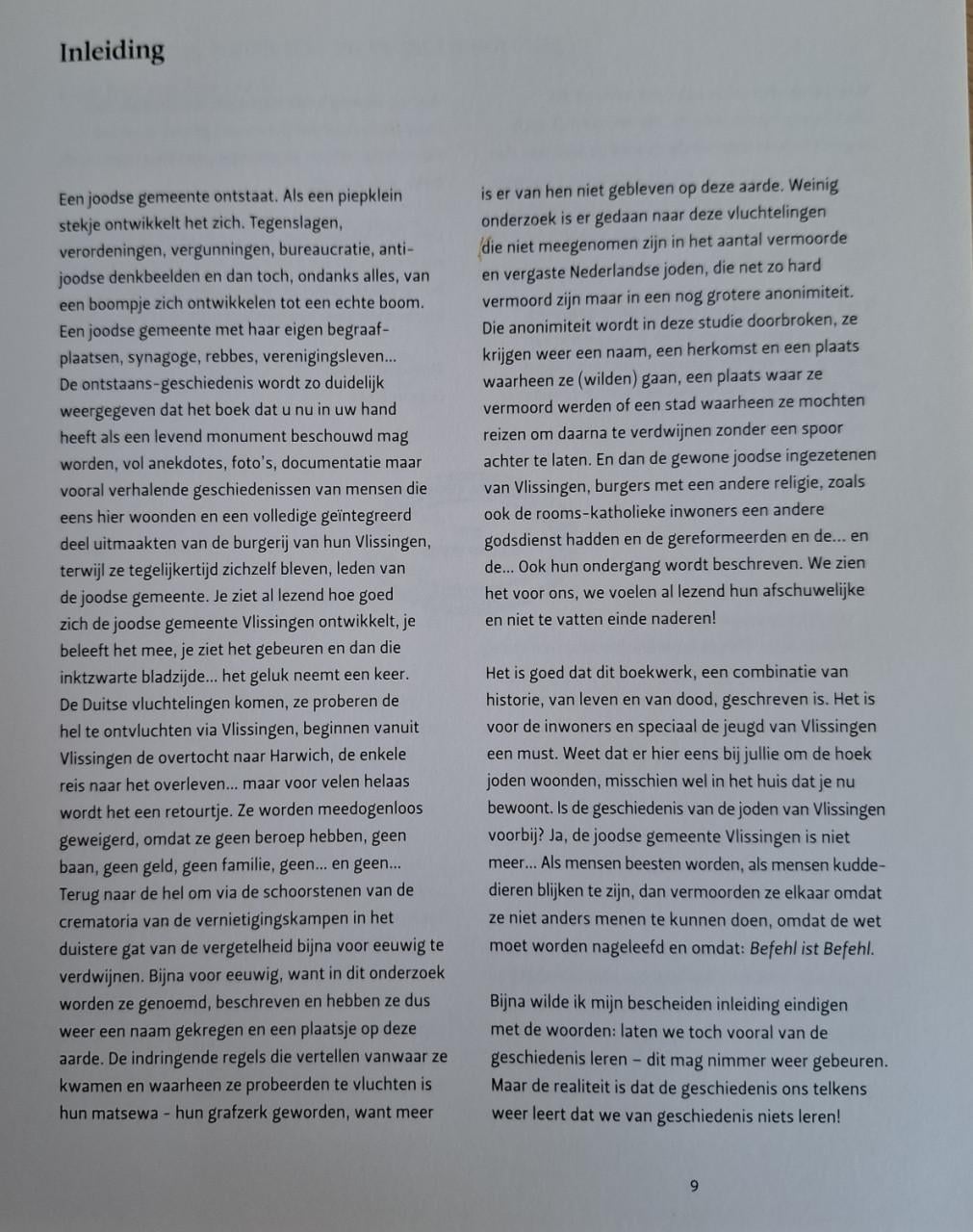 Joods Vlissingen, Een roerige en bewogen geschiedenis, Cees Steutel e.a.