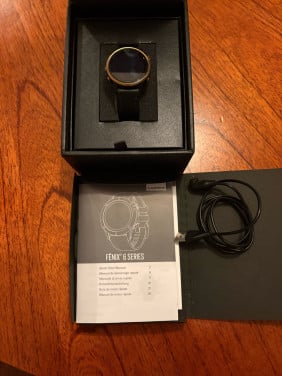 Garmin fenix 6s sapphire