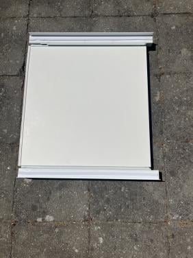 Tussenstuk met lade voor wasmachine/droger opbouw