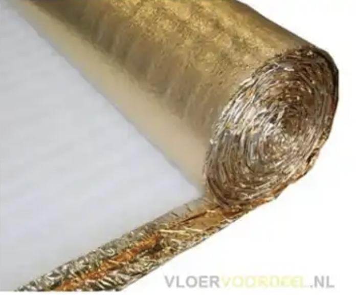 Ondervloer 90m2 Spemi goud 10db TUV